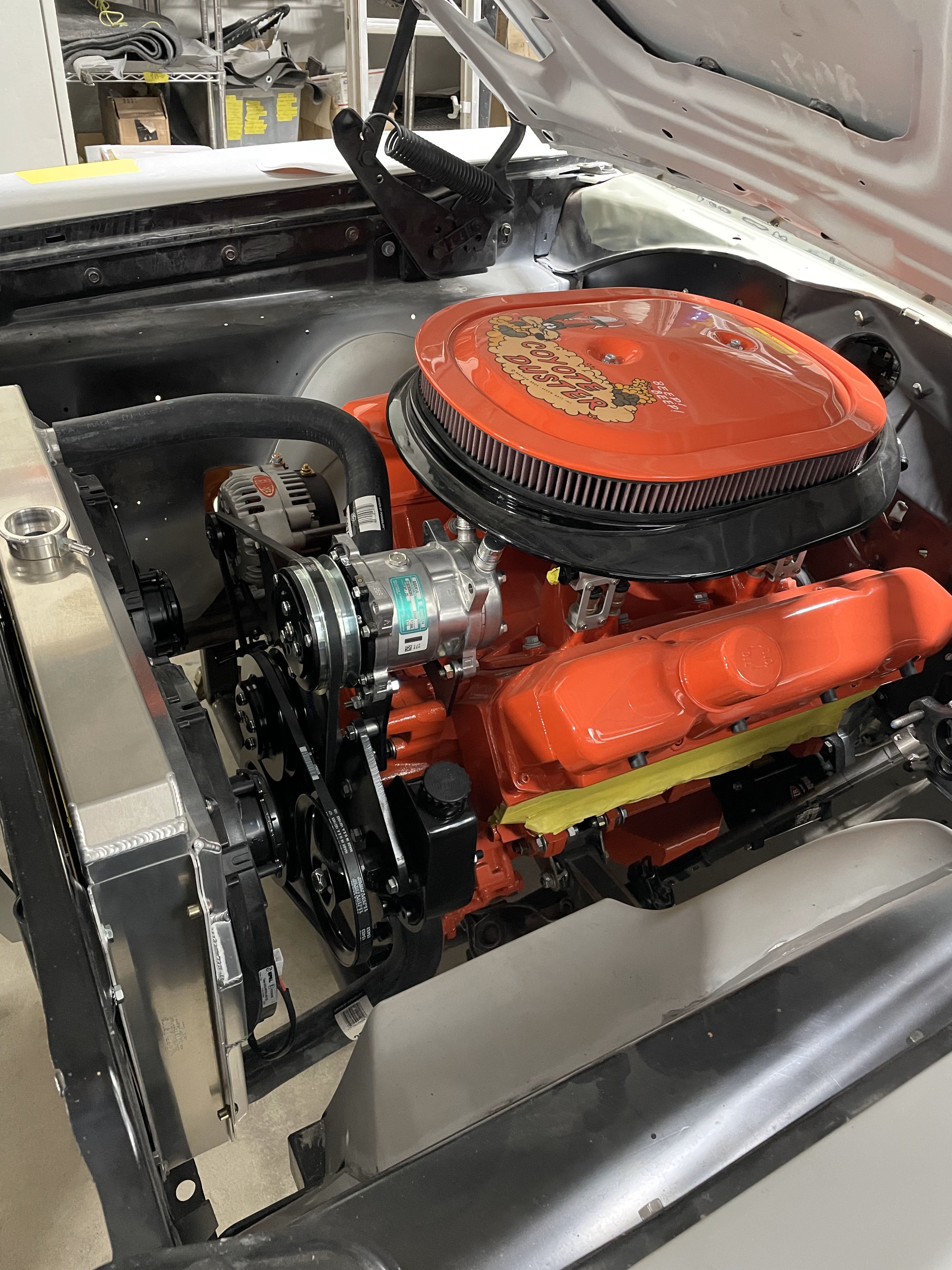 Roadrunner progress engine picture